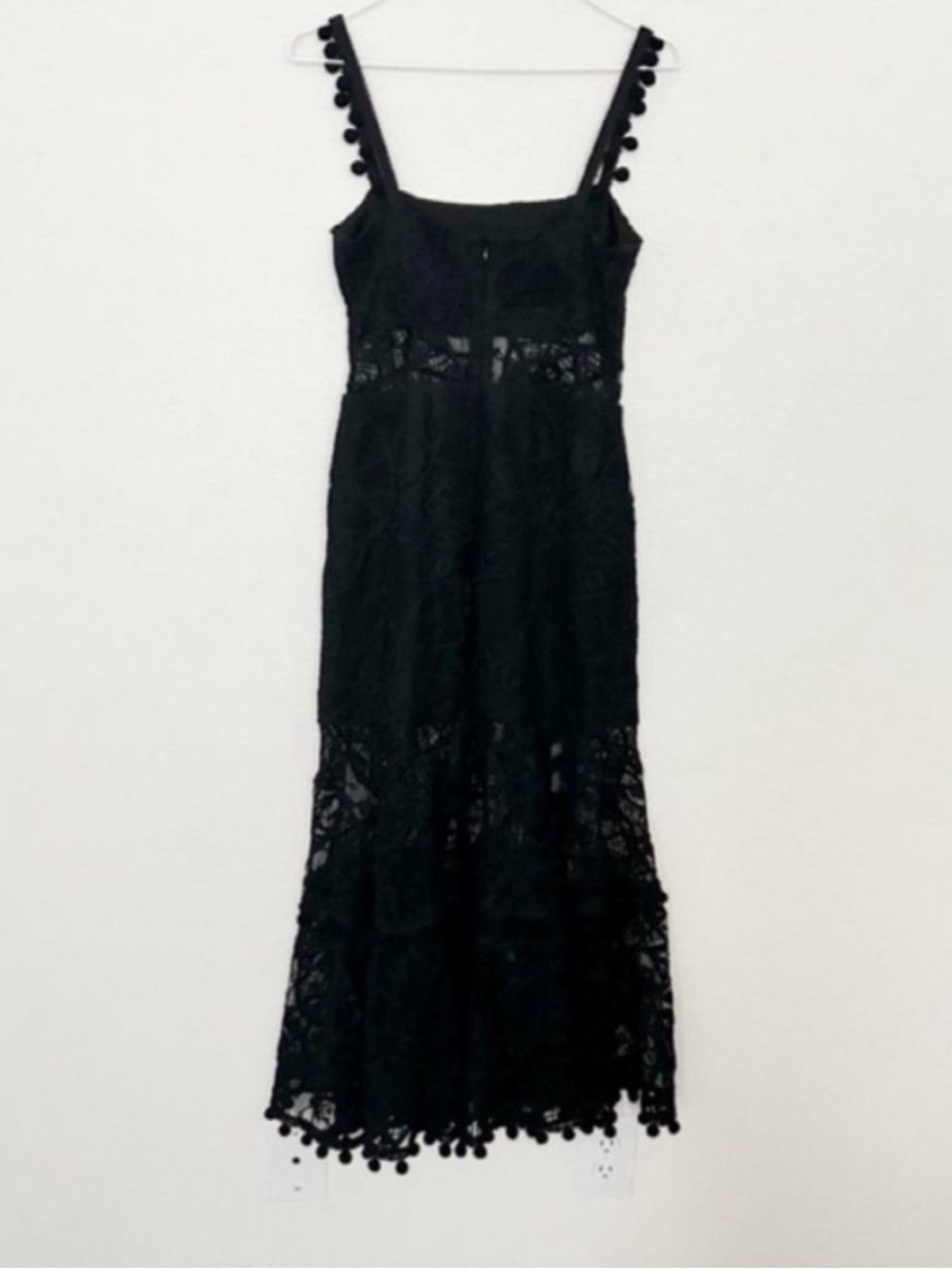 Alexis Lucila Lace Midi Dress Black - Picture 7 of 10